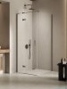 New Trendy Nesta Gunmetal Brushed kabina 100x70x200 cm lewa wspornik równoległy grafit szczotkowany/szkło przejrzyste K-4708